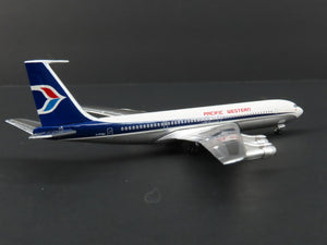 1:400 Scale Aero Classics Die-Cast Pacific Western Boeing B707 #C-FPWJ