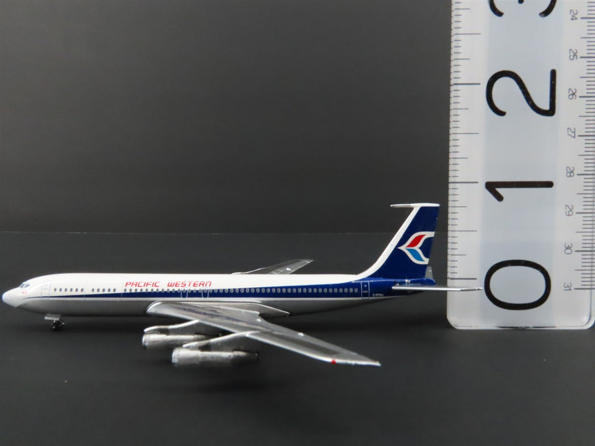 1:400 Scale Aero Classics Die-Cast Pacific Western Boeing B707 #C-FPWJ