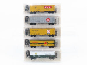 N Scale Micro-Trains MTL NSC Meat Packers 40' Steel Ice Reefers 5-Pack Sealed