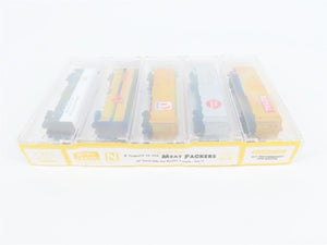 N Scale Micro-Trains MTL NSC Meat Packers 40' Steel Ice Reefers 5-Pack Sealed