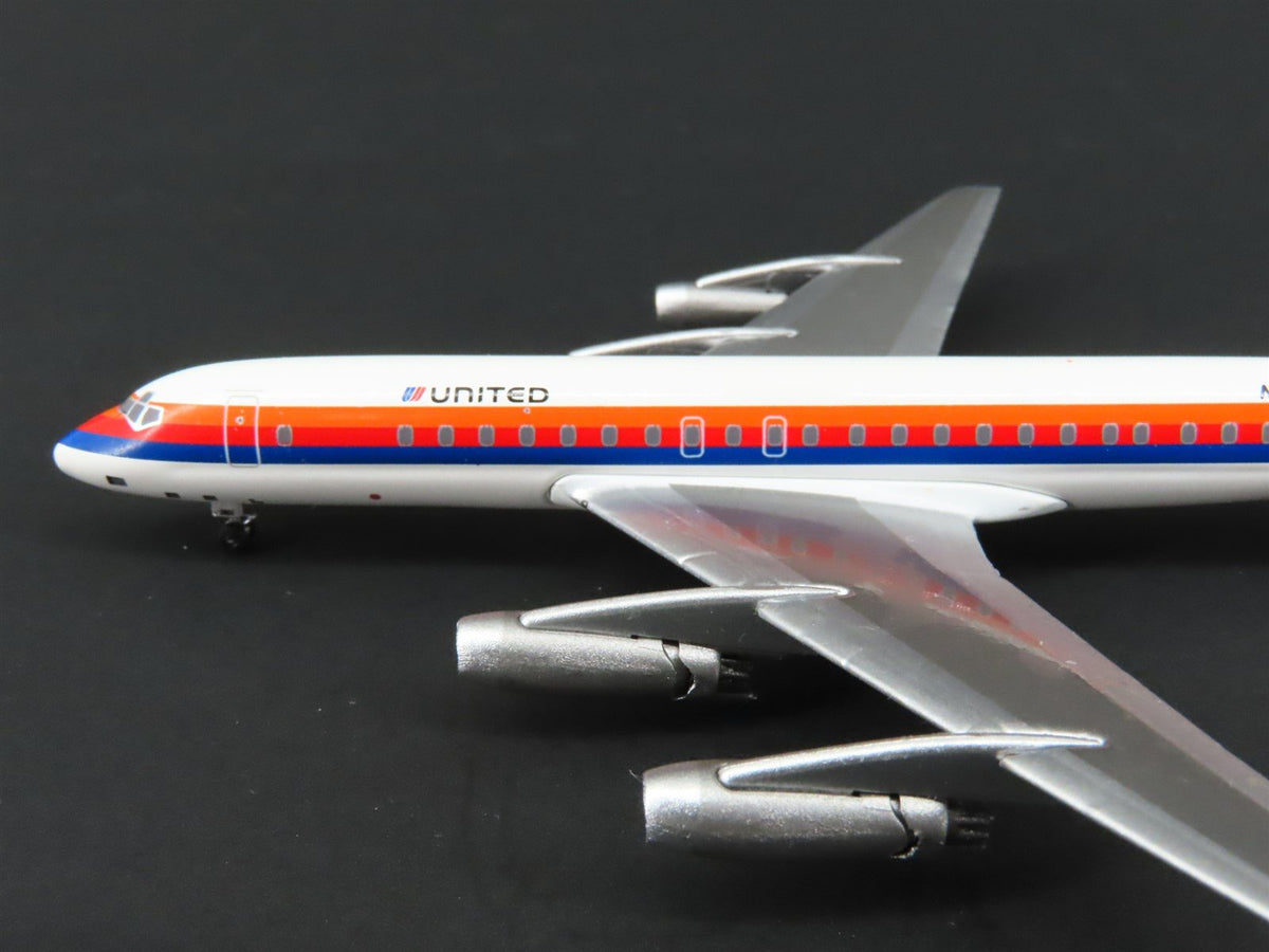 1:400 Aero Classics Die-Cast United Airlines Douglas DC-8-12 Airliner N8005U