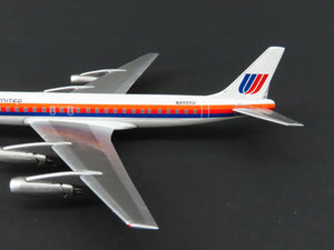 1:400 Aero Classics Die-Cast United Airlines Douglas DC-8-12 Airliner N8005U