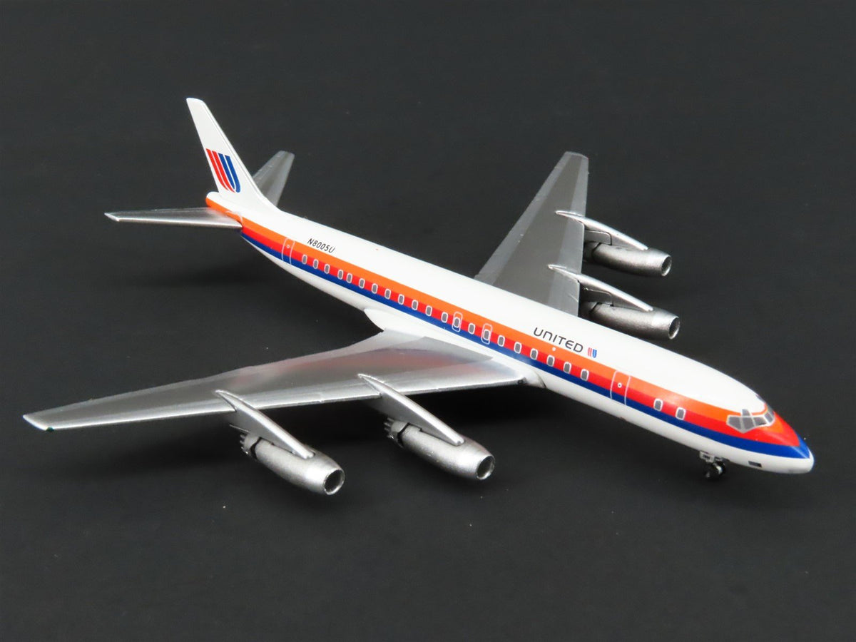 1:400 Aero Classics Die-Cast United Airlines Douglas DC-8-12 Airliner N8005U