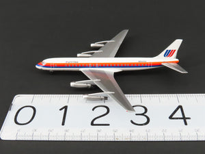 1:400 Aero Classics Die-Cast United Airlines Douglas DC-8-12 Airliner N8005U