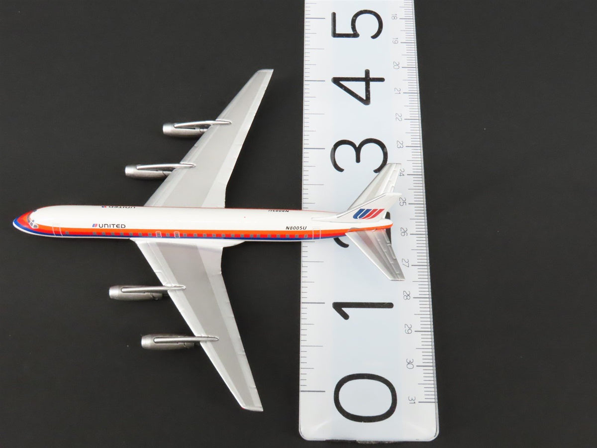 1:400 Aero Classics Die-Cast United Airlines Douglas DC-8-12 Airliner N8005U