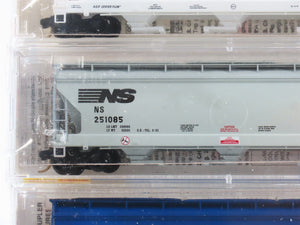 N Scale Micro-Trains MTL 19991 NW/GRPX/NS/CRLE/NYC Hi-Grade Hopper 5-Pack Sealed