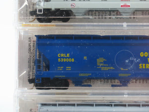 N Scale Micro-Trains MTL 19991 NW/GRPX/NS/CRLE/NYC Hi-Grade Hopper 5-Pack Sealed