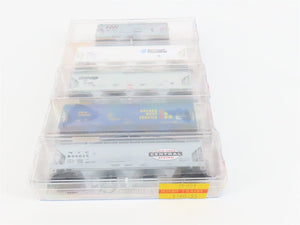 N Scale Micro-Trains MTL 19991 NW/GRPX/NS/CRLE/NYC Hi-Grade Hopper 5-Pack Sealed