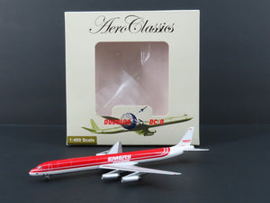 1:400 Aero Classics Die-Cast Emery Worldwide Douglas DC-8-63CF Airliner N921R