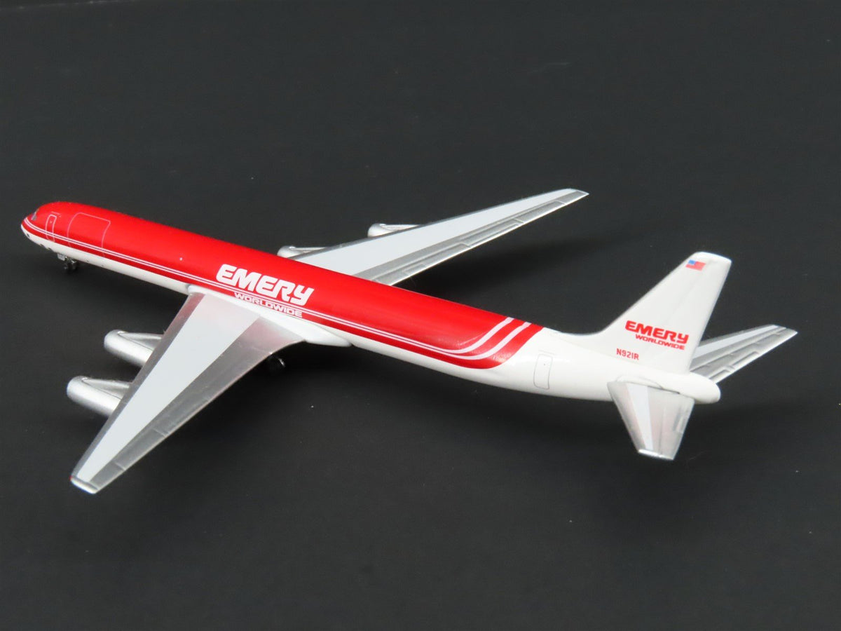 1:400 Aero Classics Die-Cast Emery Worldwide Douglas DC-8-63CF Airliner N921R