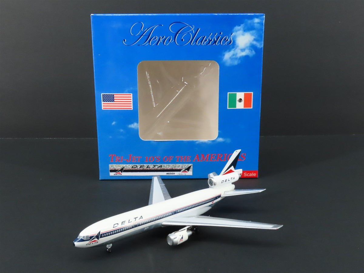 1:400 Aero Classics Die-Cast Delta McDonnell Douglas DC-10-10 Airliner N601DA