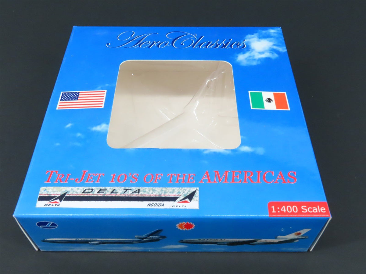 1:400 Aero Classics Die-Cast Delta McDonnell Douglas DC-10-10 Airliner N601DA