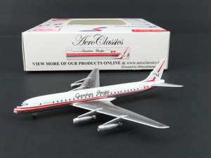 1:400 Aero Classics Canadian Pacific Airlines DC8 CF-CPG w/ Ground Accessories