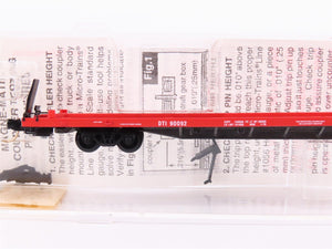 N Scale Micro-Trains MTL DTI Detroit Toledo & Ironton 89' TOFC Flat Car #90092