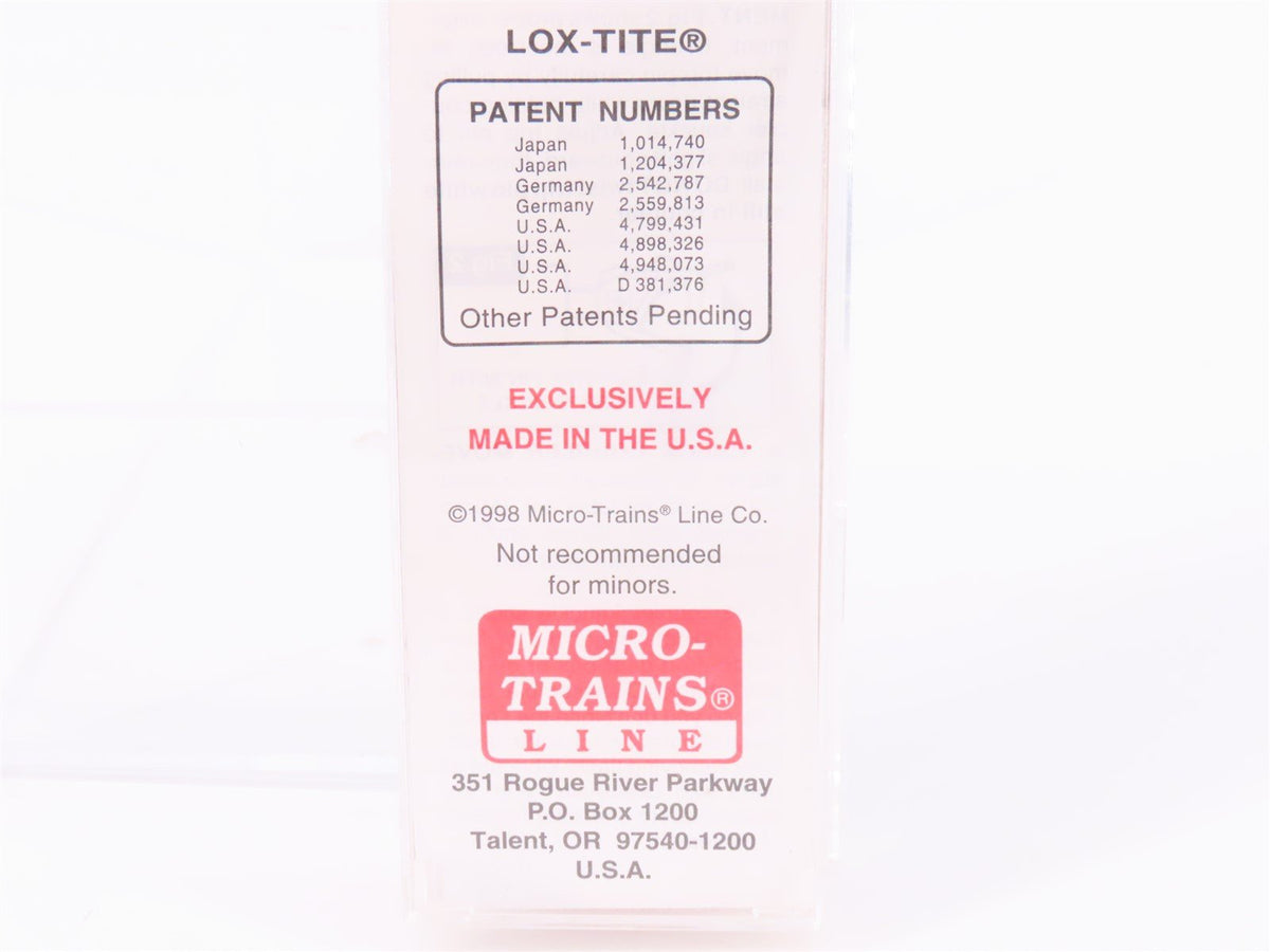 N Scale Micro-Trains MTL DTI Detroit Toledo &amp; Ironton 89&#39; TOFC Flat Car #90092