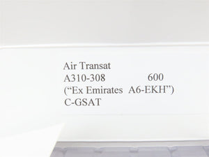 1:400 Aero Classics Die-Cast Air Transat Airbus A310-308 Airliner C-GSAT