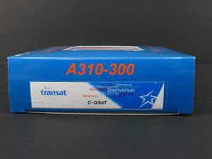 1:400 Aero Classics Die-Cast Air Transat Airbus A310-308 Airliner C-GSAT