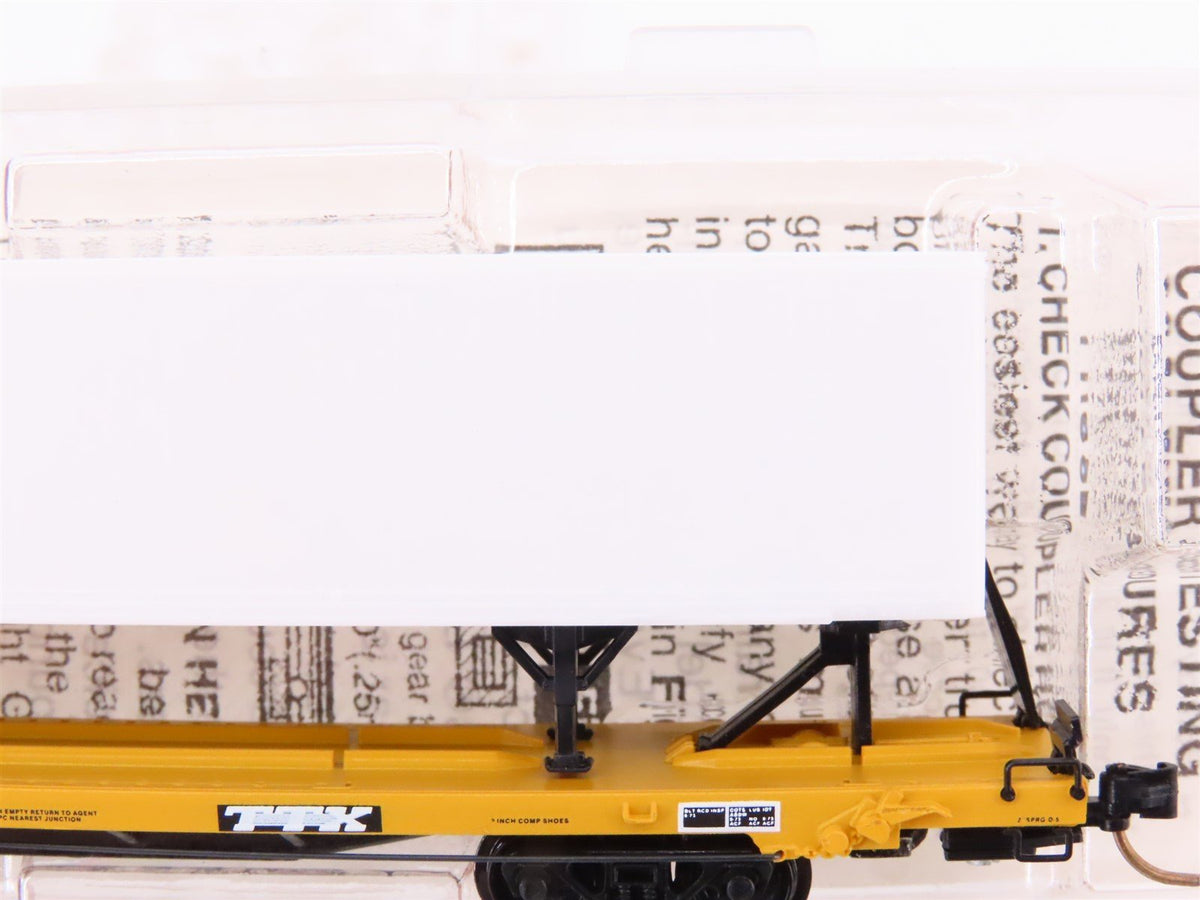 N Micro-Trains MTL 71524 TTX 89&#39; TOFC Flat Car #252705 w/45&#39; Undecorated Trailer