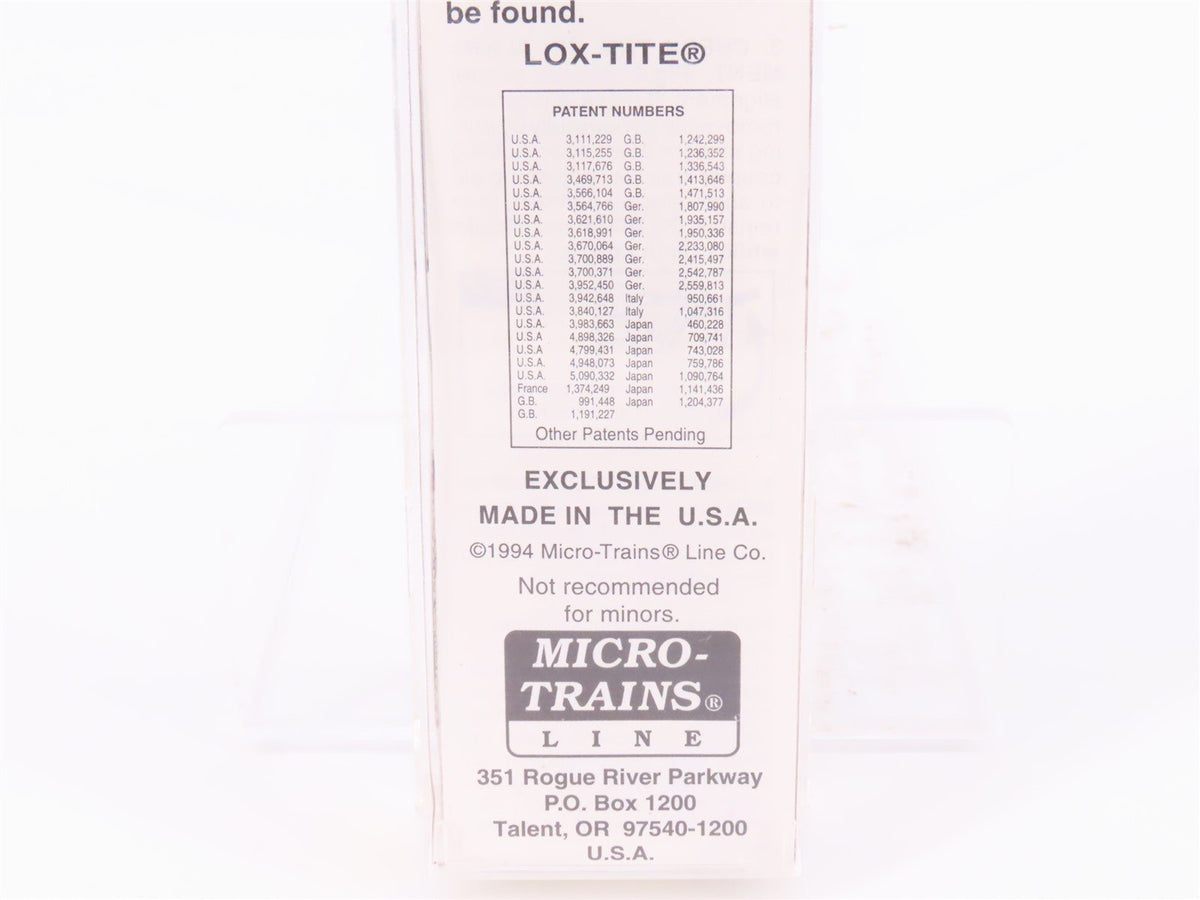 N Micro-Trains MTL 71524 TTX 89&#39; TOFC Flat Car #252705 w/45&#39; Undecorated Trailer