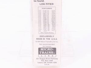 N Micro-Trains MTL 71524 TTX 89' TOFC Flat Car #252705 w/45' Undecorated Trailer