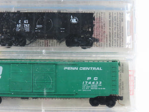 N Scale Micro-Trains MTL 78052 Conrail Merger Hopper & Box Cars 5-Pack Sealed