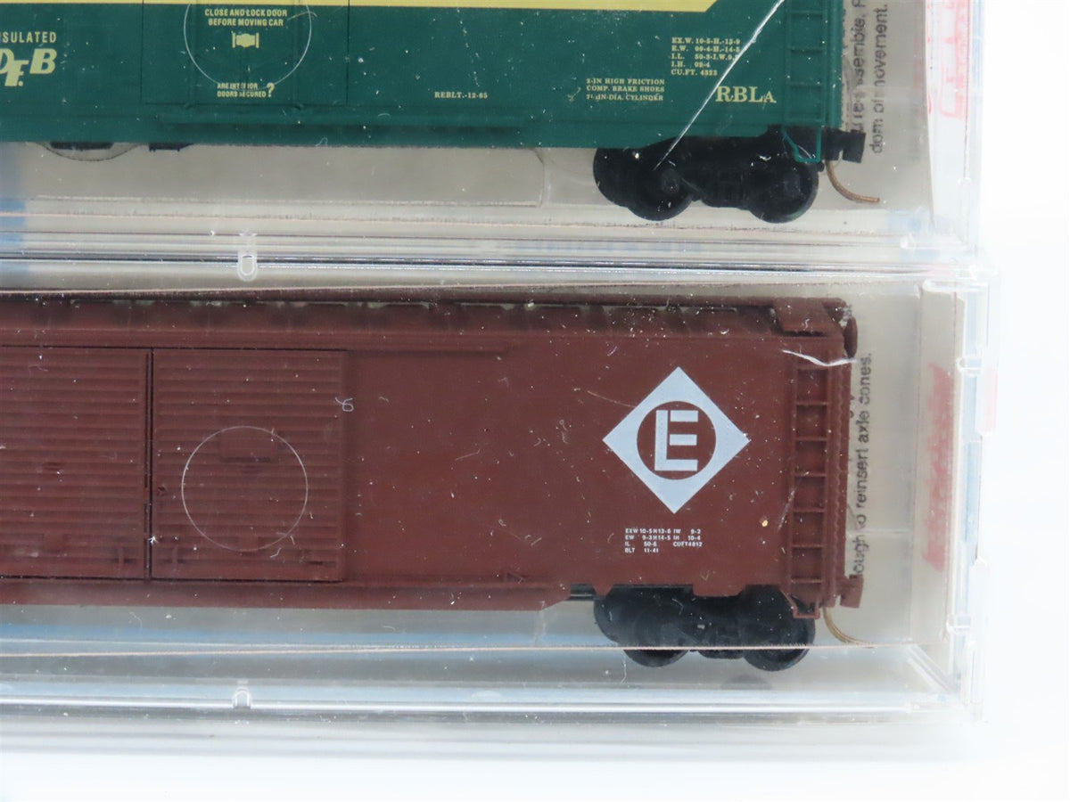 N Scale Micro-Trains MTL 78052 Conrail Merger Hopper &amp; Box Cars 5-Pack Sealed