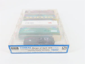 N Scale Micro-Trains MTL 78052 Conrail Merger Hopper & Box Cars 5-Pack Sealed