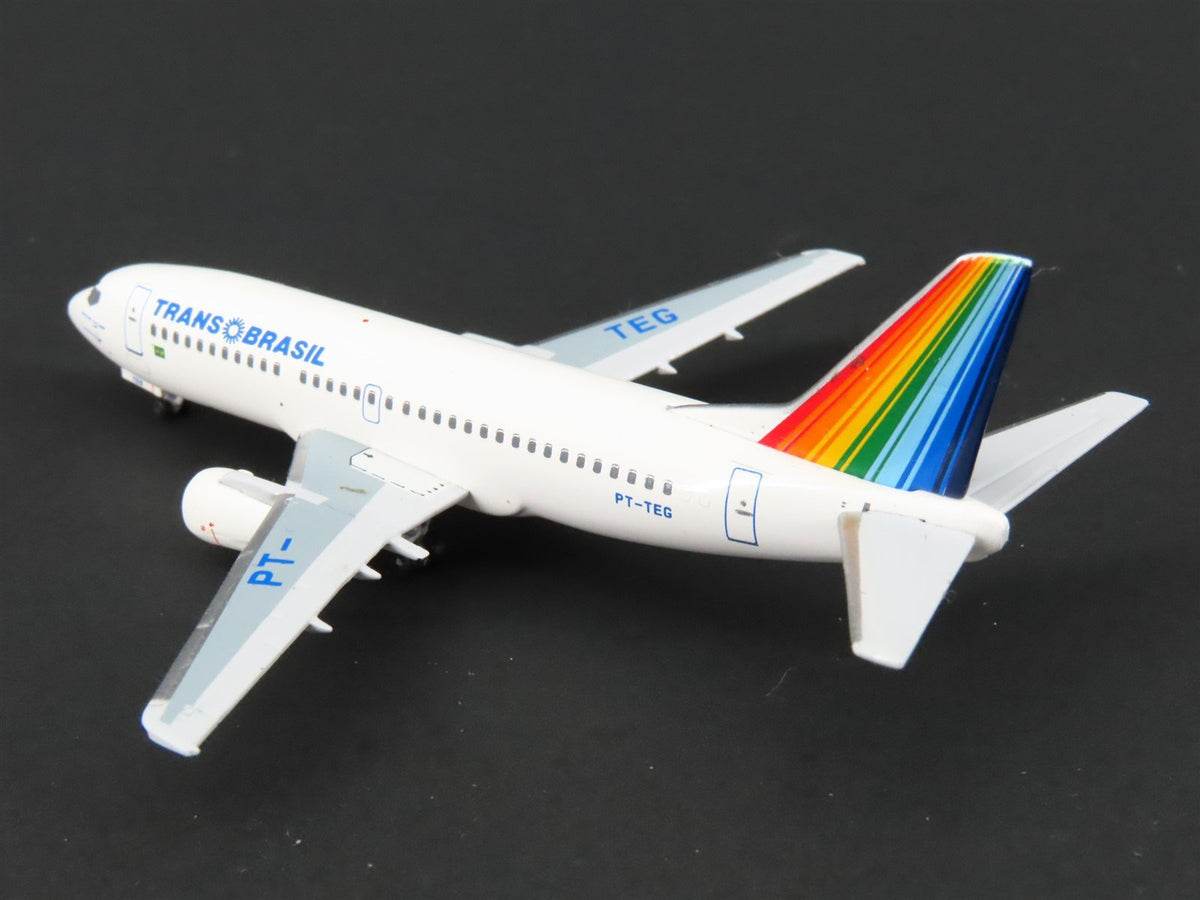 1:400 Scale Aeroclassics Latin Classics Trans Brasil Boeing B737-300 PT-TEG