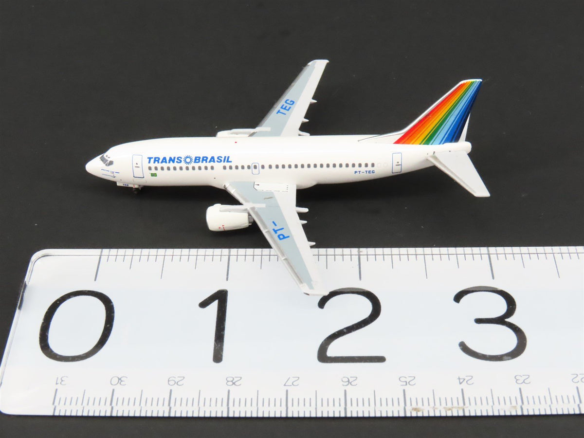 1:400 Scale Aeroclassics Latin Classics Trans Brasil Boeing B737-300 PT-TEG