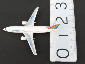 1:400 Scale Aeroclassics Latin Classics Trans Brasil Boeing B737-300 PT-TEG