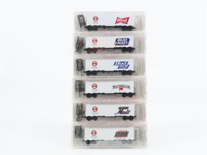 N Scale Micro-Trains MTL NSC Anheuser Busch Brewery Reefer 6-Pack Sealed