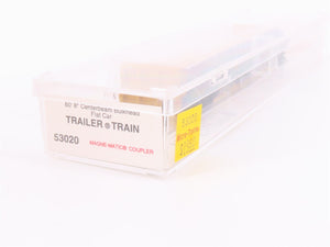 N Micro-Trains MTL 53020 TTZX Trailer Train 60'8