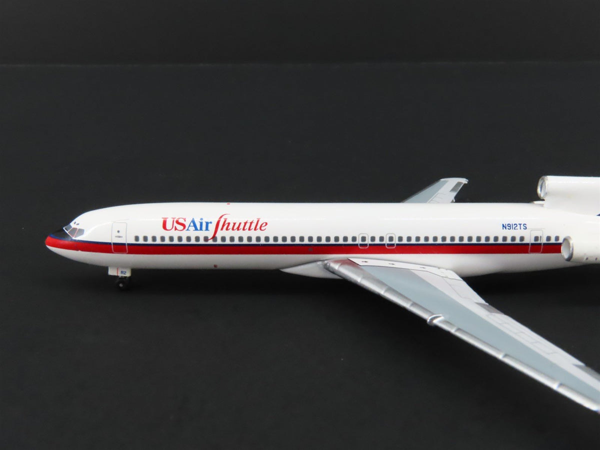 1:400 Aero Classics Die-Cast USAir Shuttle Boeing B727-254 Airliner N912TS