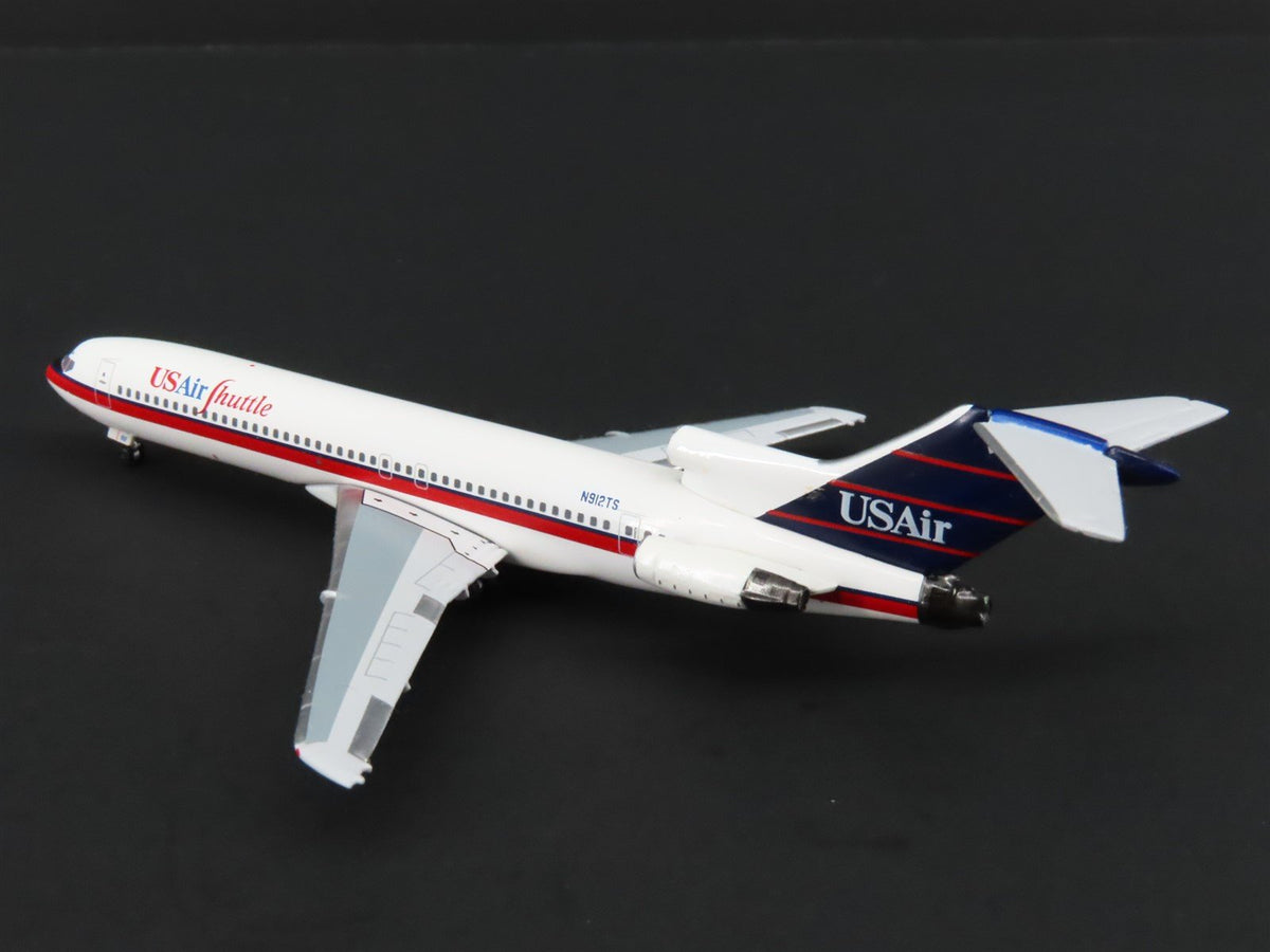 1:400 Aero Classics Die-Cast USAir Shuttle Boeing B727-254 Airliner N912TS