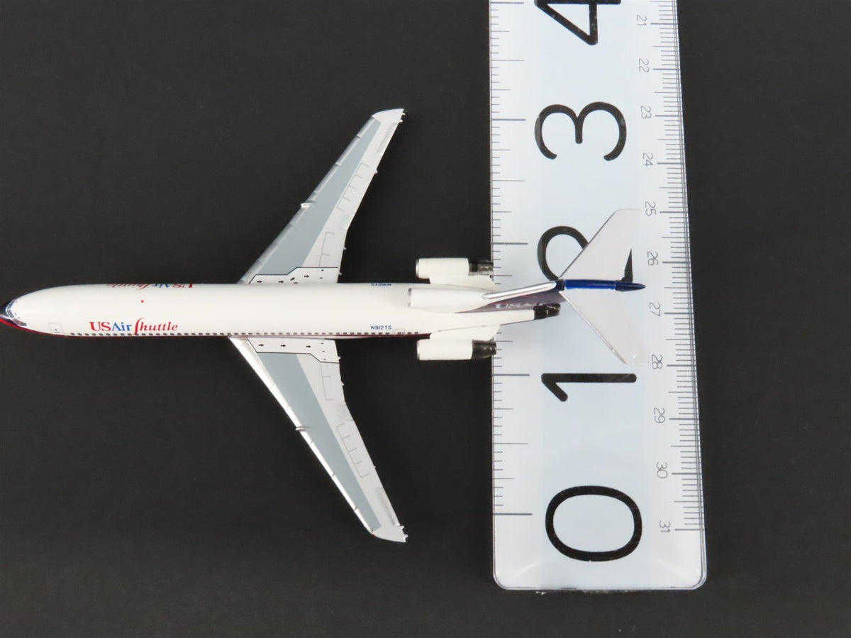 1:400 Aero Classics Die-Cast USAir Shuttle Boeing B727-254 Airliner N912TS