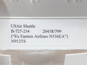 1:400 Aero Classics Die-Cast USAir Shuttle Boeing B727-254 Airliner N912TS