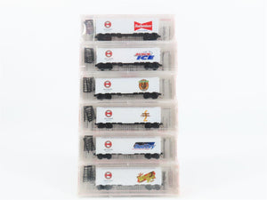 N Scale Micro-Trains MTL NSC Anheuser Busch Brewery Reefer 6-Pack Sealed