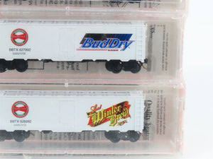 N Scale Micro-Trains MTL NSC Anheuser Busch Brewery Reefer 6-Pack Sealed