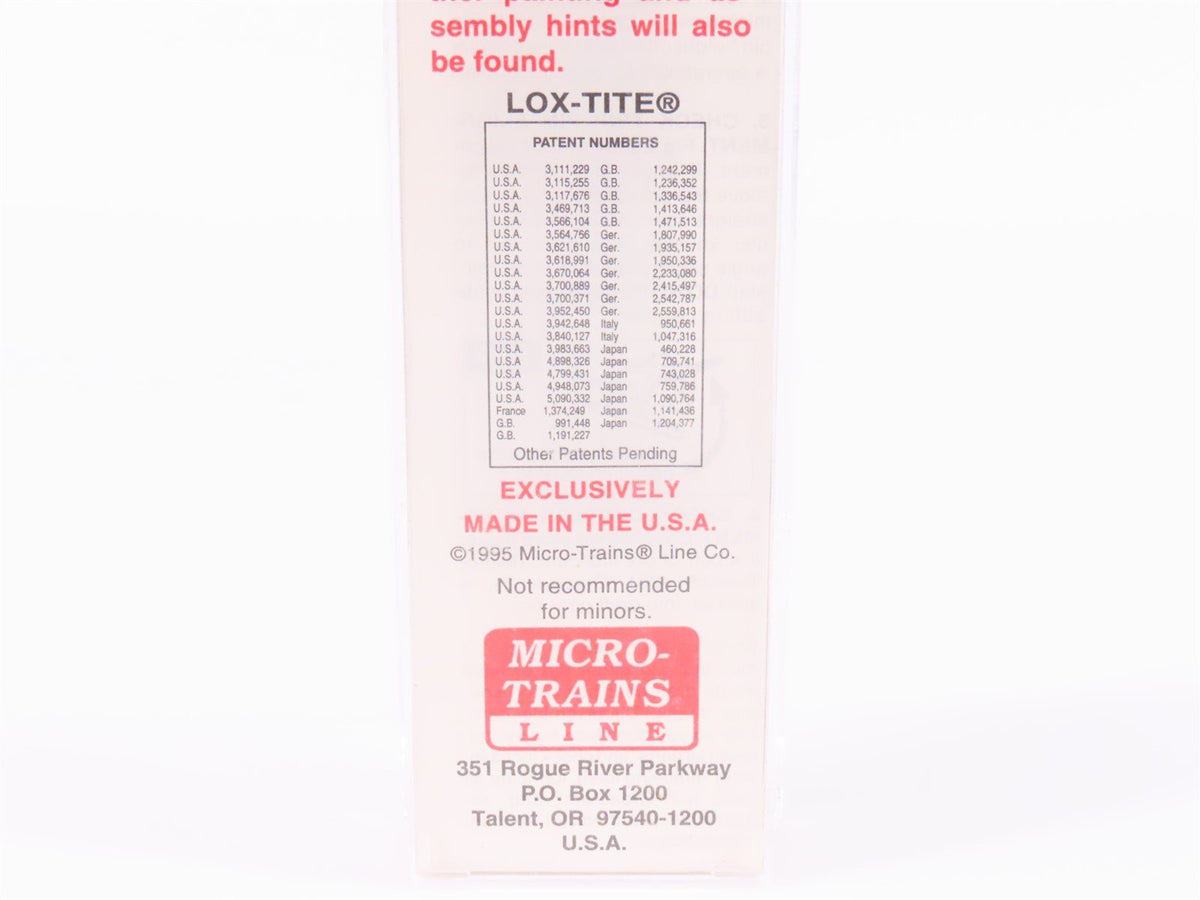 N Micro-Trains MTL 53020 TTZX TTX 60&#39;8&quot; Centerbeam Flat Car w/ Custom Load