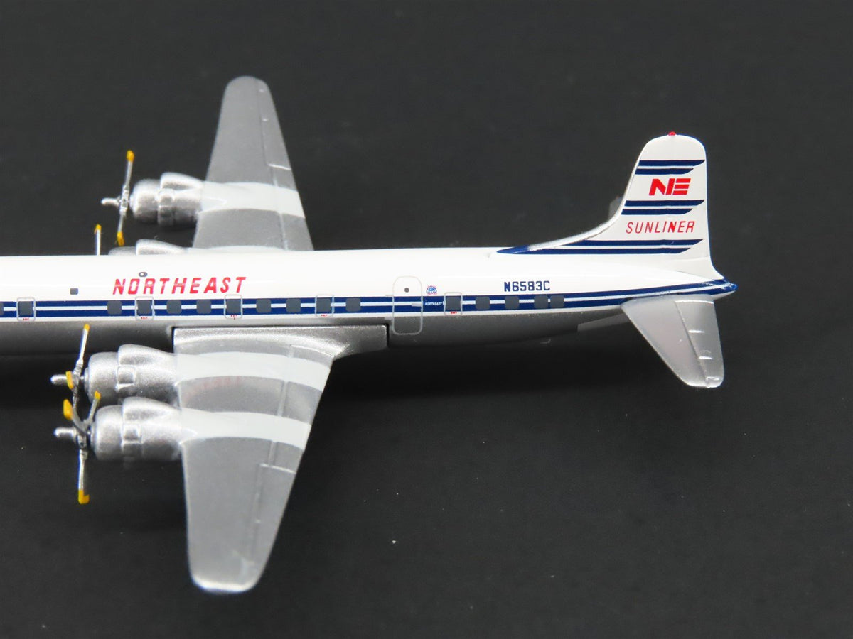 1:400 Scale Aero Classics NE Northeast Sunliner McDonnell Douglas DC-6B #N6583C