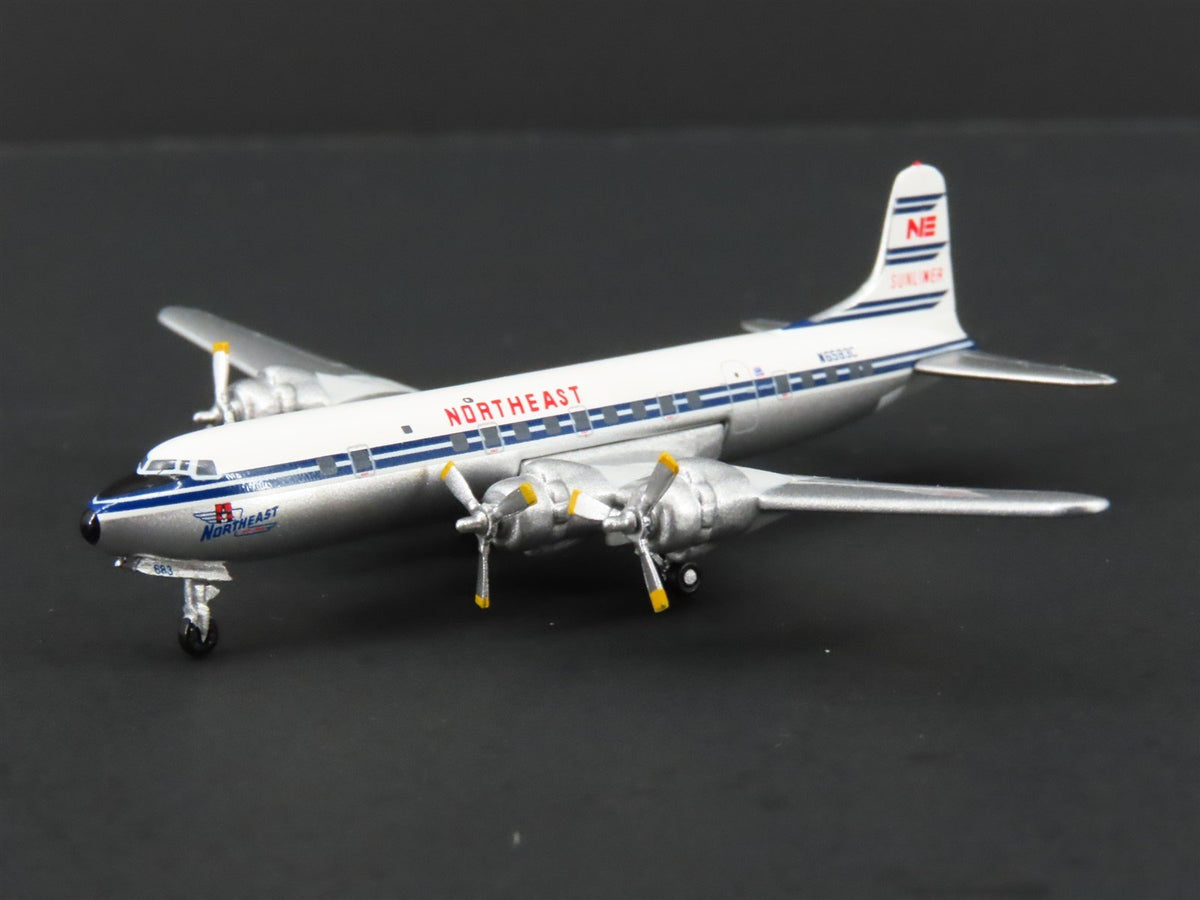 1:400 Scale Aero Classics NE Northeast Sunliner McDonnell Douglas DC-6B #N6583C