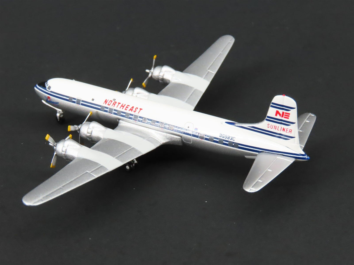 1:400 Scale Aero Classics NE Northeast Sunliner McDonnell Douglas DC-6B #N6583C