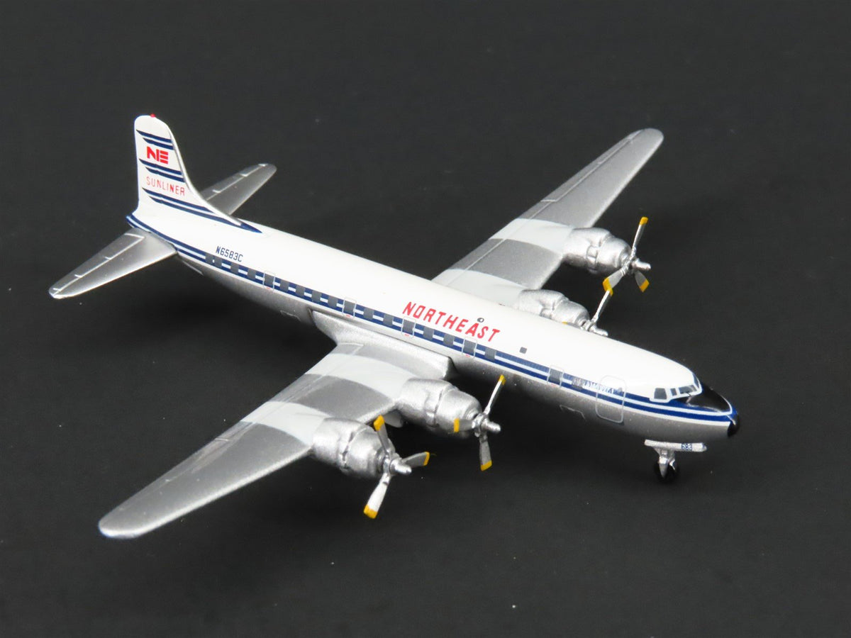 1:400 Scale Aero Classics NE Northeast Sunliner McDonnell Douglas DC-6B #N6583C