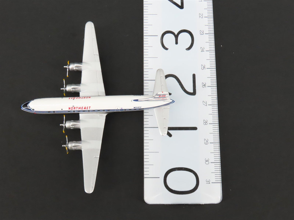 1:400 Scale Aero Classics NE Northeast Sunliner McDonnell Douglas DC-6B #N6583C