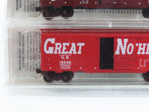 N Scale Micro-Trains MTL NSC GN Great Northern Railway 40' Box Car 5-Pack Sealed