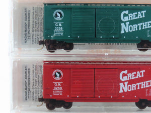 N Scale Micro-Trains MTL NSC GN Great Northern Railway 40' Box Car 5-Pack Sealed