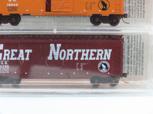 N Scale Micro-Trains MTL NSC GN Great Northern Railway 40' Box Car 5-Pack Sealed