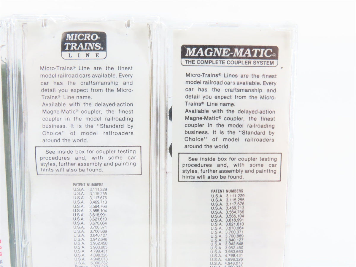 N Scale Micro-Trains MTL 19995 B&amp;LE/BN/PC/ARR/IC Railroad Box Car 5-Pack Sealed