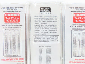 N Scale Micro-Trains MTL 19995 B&LE/BN/PC/ARR/IC Railroad Box Car 5-Pack Sealed