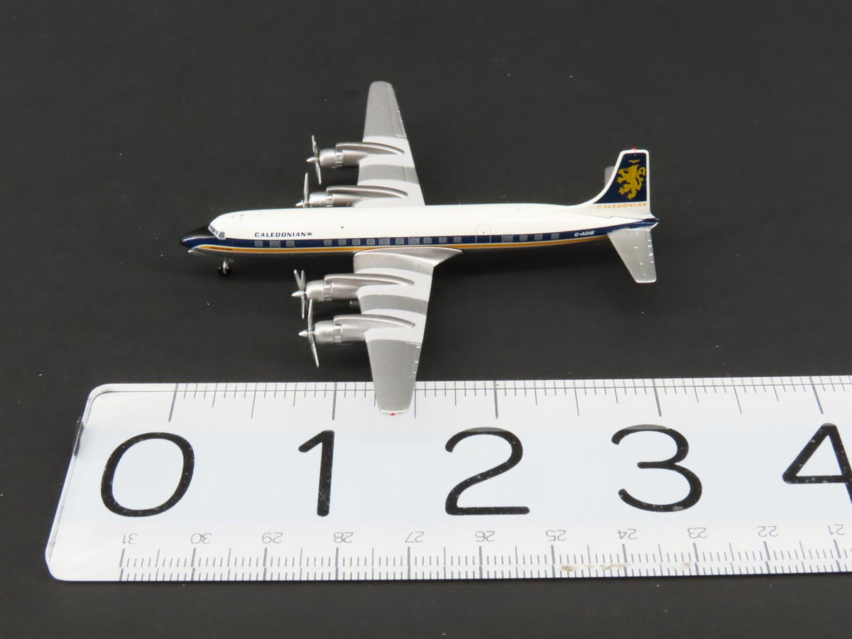 1:400 Aero Classics Die-Cast Caledonian Douglas DC-7C Airliner G-AOIE